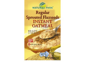 Instant Oatmeal with Sprouted Flaxseeds